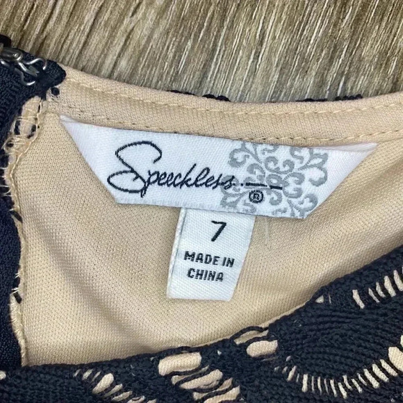 Pink and Black Speechless Tulle Dress - 7 - Picture 8 of 8